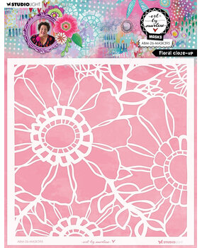 Art By Marlene Floral Close-Up Mask (ABM-26-MASK395)