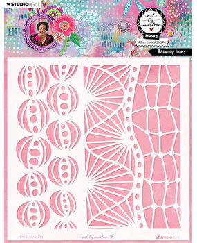 Art By Marlene Dancing Lines Mask (ABM-26-MASK394)