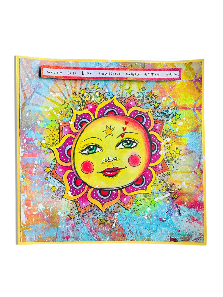 Art By Marlene Dancing Lines Mask (ABM-26-MASK394)