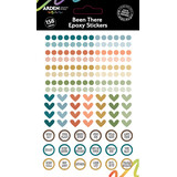 Arden Creative Studio Been There Epoxy Stickers (158pcs) by Katie Pertiet (ACSES0001)
