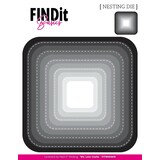 Find It Nesting Dies Curved Squares (FITBND004)