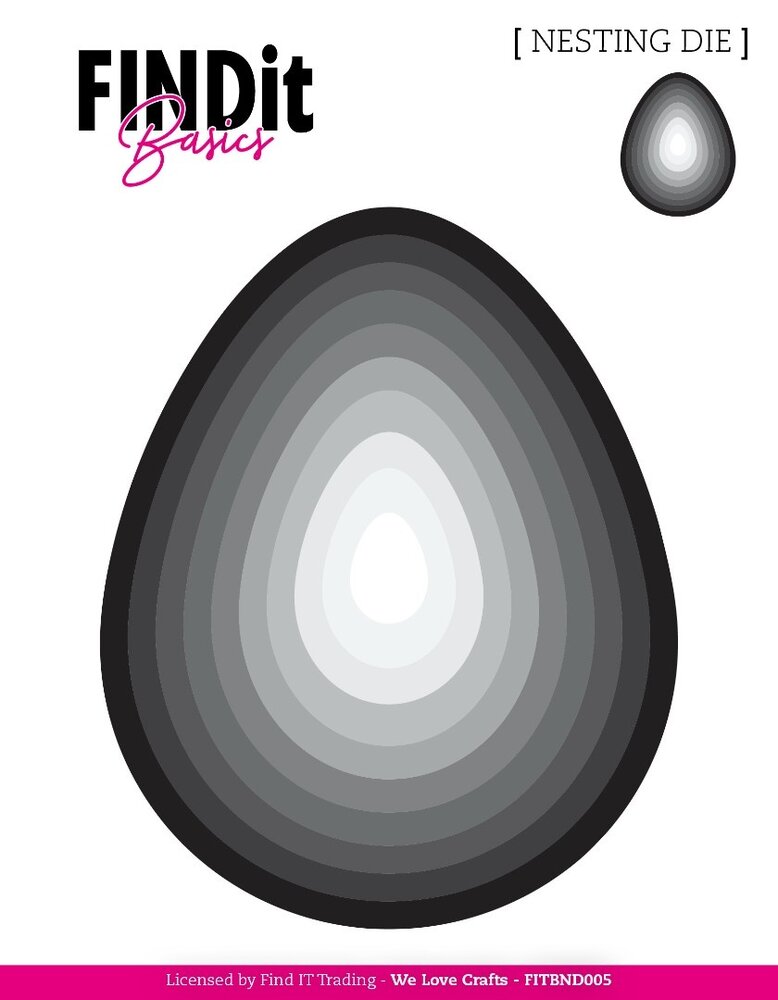 Find It Nesting Dies Egg (FITBND005)