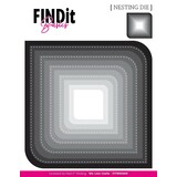 Find It Nesting Dies Stitched Dual Corner Squares (FITBND009)