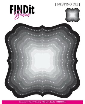 Find It Nesting Dies Deco Squares (FITBND011)