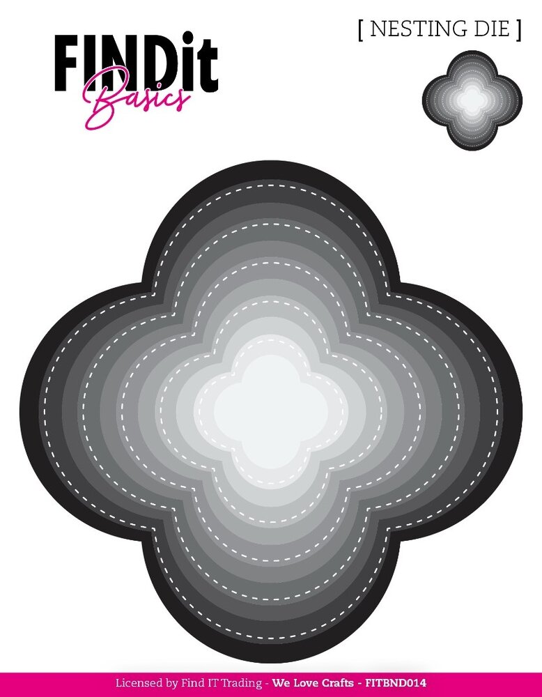 Find It Nesting Dies Stitched Quatrefoil (FITBND014) Find It Nesting Dies Stitched Quatrefoil (FITBND014)