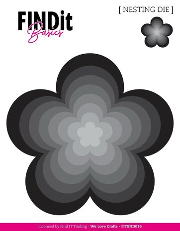 Find It Nesting Dies Bloom Flower (FITBND016) Find It Nesting Dies Bloom Flower (FITBND016)