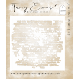 Tracy Evans Brick Wall 6x6 Inch Stencil (ST009)