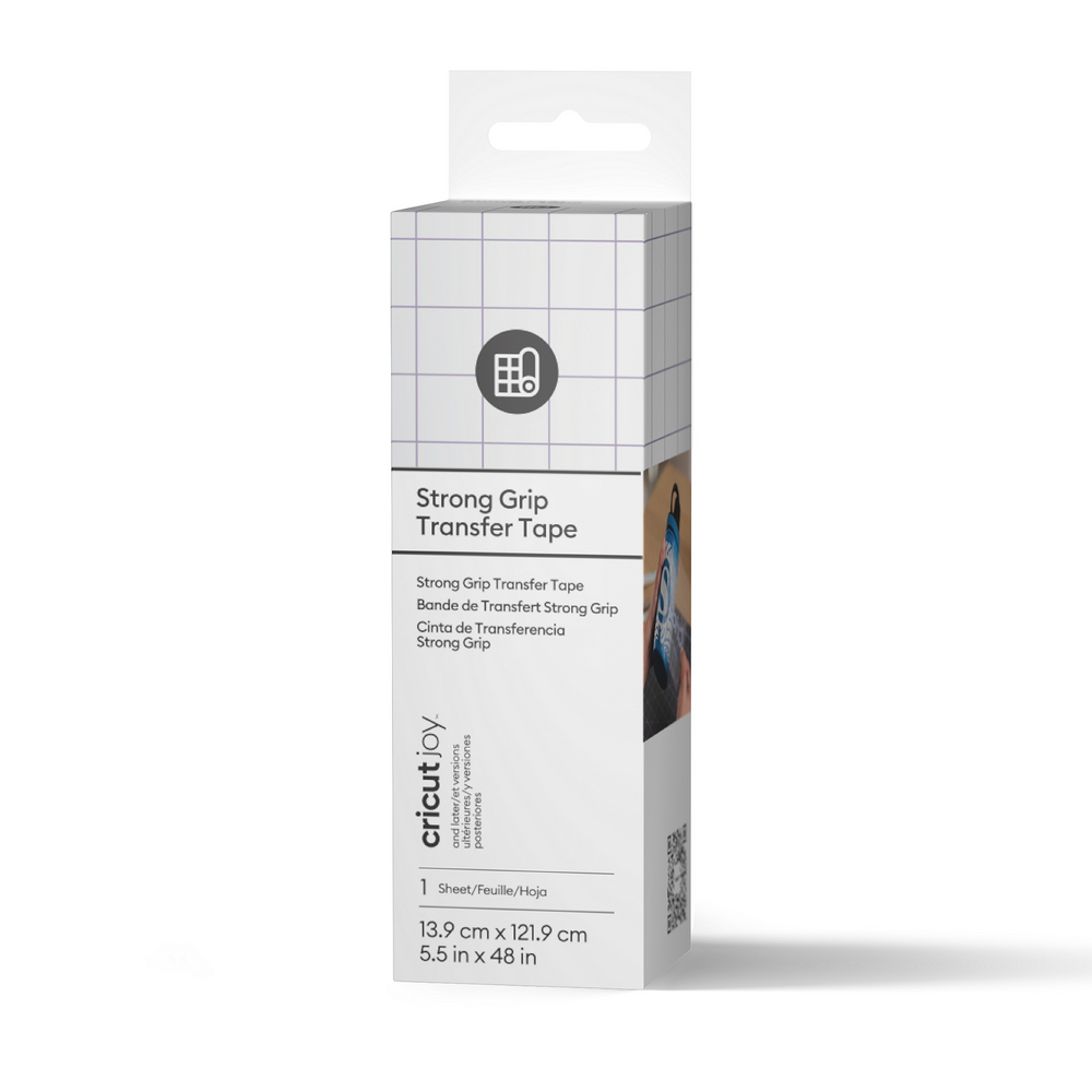 Cricut StrongGrip Transfer Tape 5.5x48 Inch (2011359) Cricut StrongGrip Transfer Tape 5.5x48 Inch (2011359)