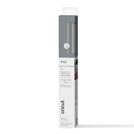 Cricut Permanent Vinyl 12x48 Inch Silver (2011586)