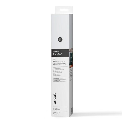 Cricut Smart Iron-On 13 Inch x 9 ft White (2011973) Cricut Smart Iron-On 13 Inch x 9 ft White (2011973)