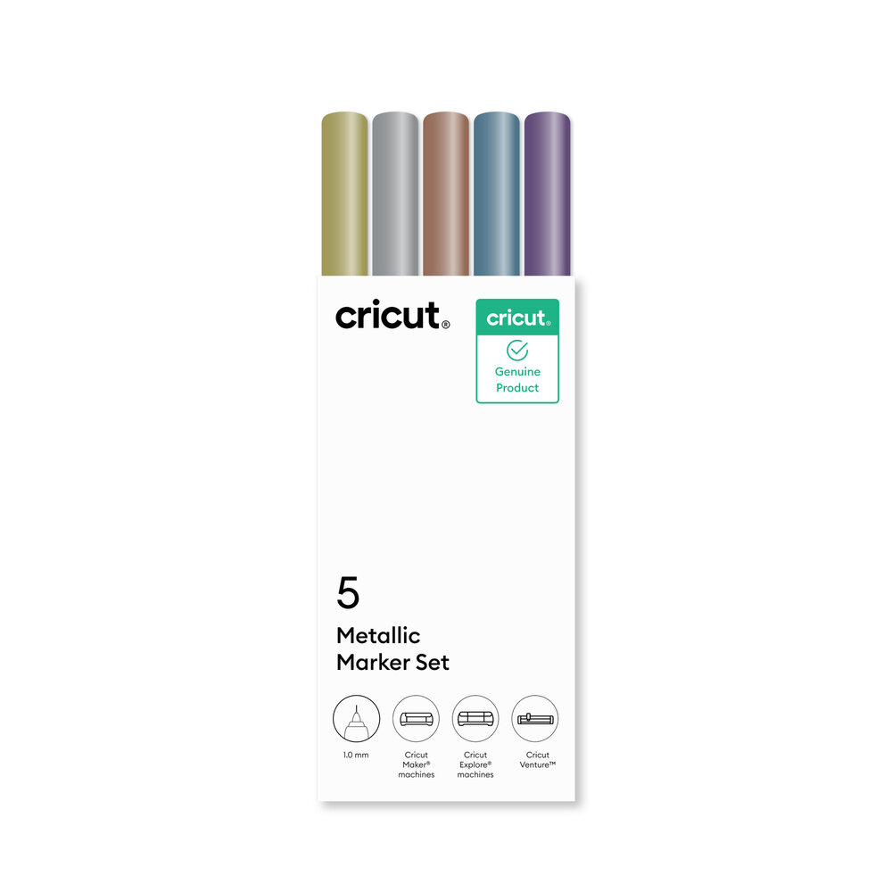 Cricut Metallic Medium Point Pen Set (5pcs) (2012168)