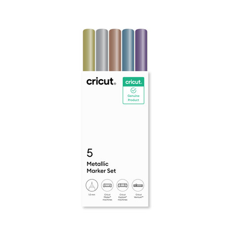 Cricut Metallic Medium Point Pen Set (5pcs) (2012168)