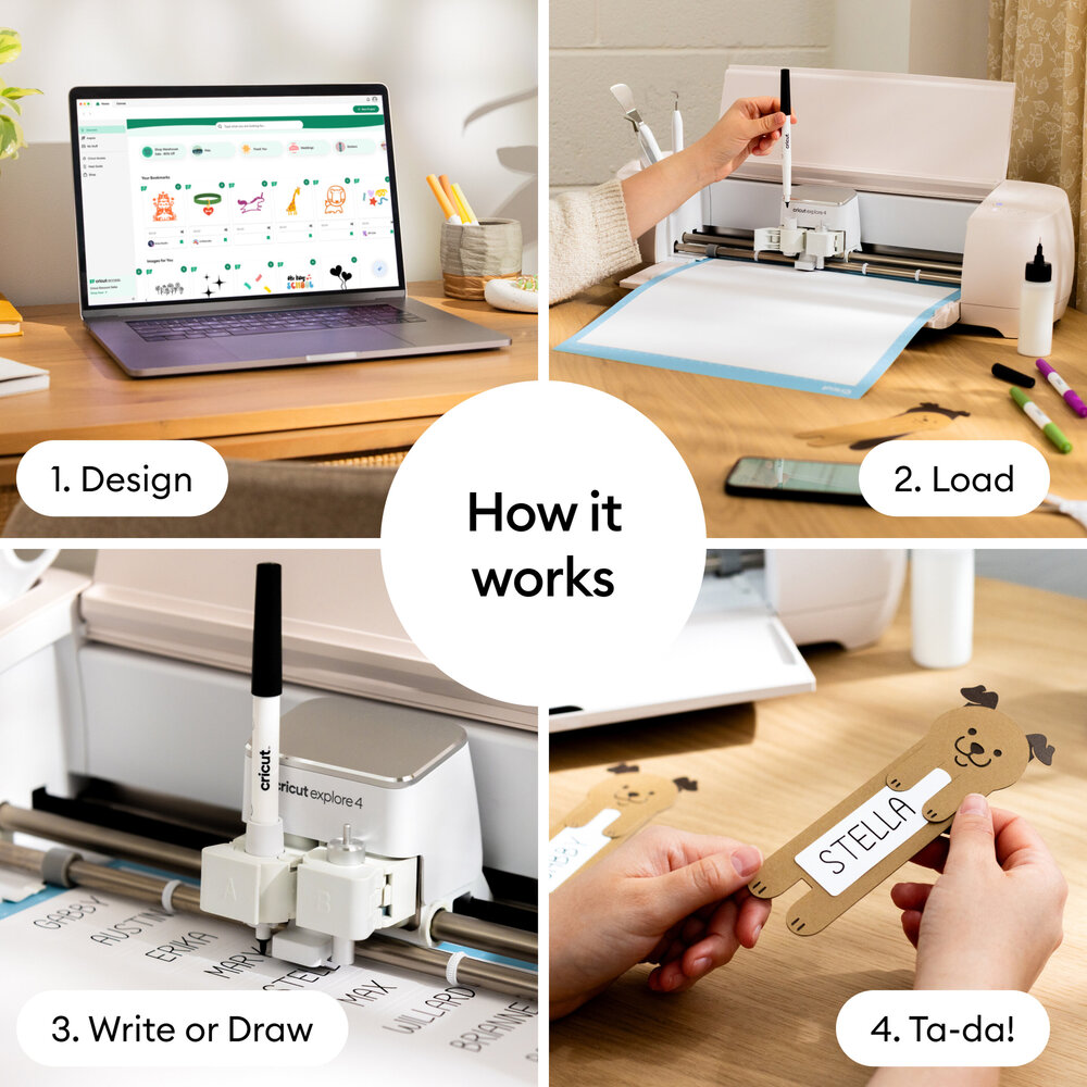 Cricut Metallic Medium Point Pen Set (5pcs) (2012168)