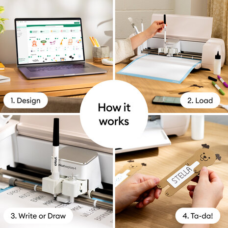 Cricut Metallic Medium Point Pen Set (5pcs) (2012168)