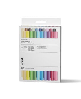 Cricut Omni Dual-Sided Markers Ultimate Set (20pcs) + Adapter (2012390)