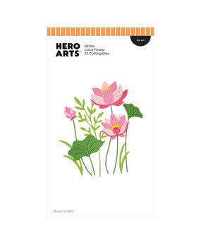 Hero Arts Tranquil Garden Die Set Lotus Flower (DF294)