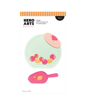 Hero Arts Beary Sweet Die Set Penny Candy Jar (DF289)