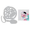 Hero Arts Beary Sweet Die Set Penny Candy Jar (DF289)