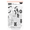Hero Arts Beary Sweet Stamp & Cut Let's Stick Together (DC350)