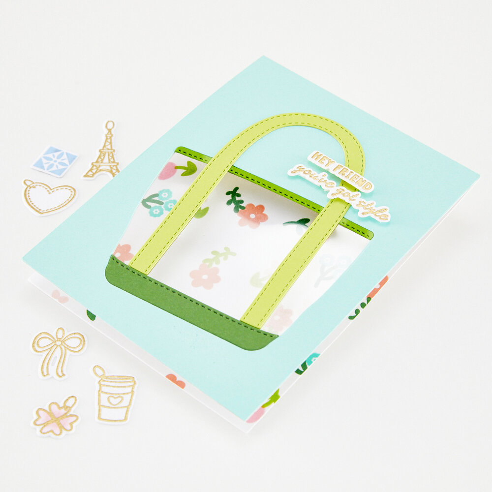 Hero Arts Tote-ally Awesome Stamp Set Totes the Best (CM854)