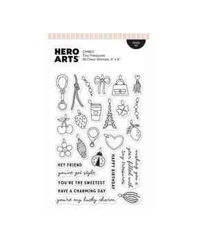 Hero Arts Tote-ally Awesome Stamp Set Tiny Treasures (CM853)