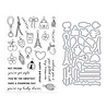 Hero Arts Tote-ally Awesome Stamp & Cut Tiny Treasures (DC353)