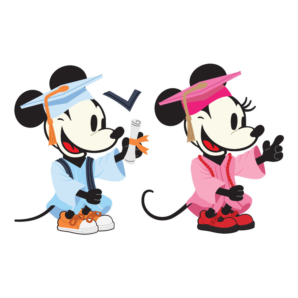 Spellbinders Classic Mouse Graduation Etched Dies by Allison Frazier (S4-1533)