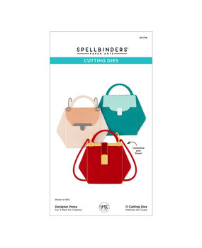 Spellbinders We All Have Baggage Etched Dies Designer Purse by Sheri Ballantyne (S5-715)