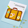 Spellbinders We All Have Baggage Stamp & Die Set Retro Suitcase and Sentiments by Sheri Ballantyne (SDS-221)