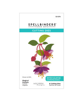 Spellbinders Magical Fuchsia Etched Dies by Alex Syberia (S3-574)