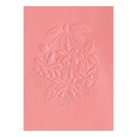 Spellbinders Magical Fuchsia 3D Embossing Folder by Alex Syberia (E3D-172)