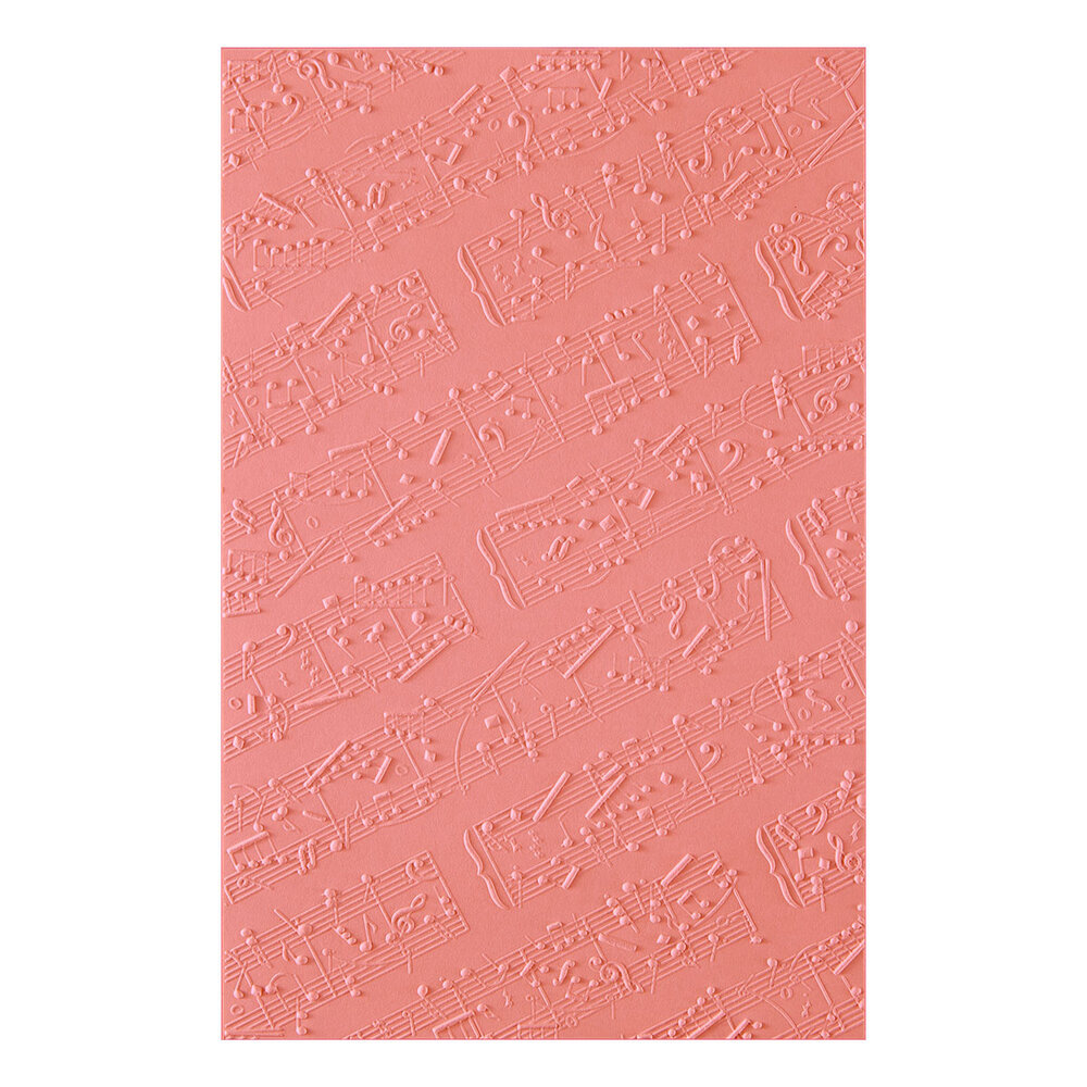 Spellbinders Poppy Song 3D Embossing Folder Favorite Song (E3D-165)