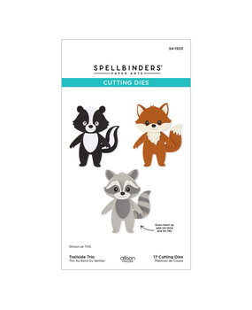 Spellbinders Summer Camp Etched Dies Trailside Trio by Allison Frazier (S4-1503)