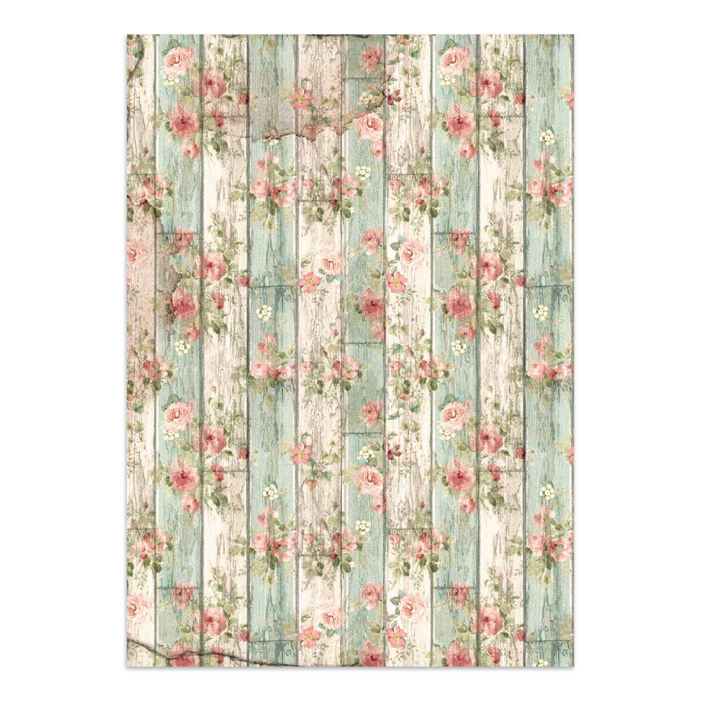 Stamperia House of Roses Junk Journal Stickers, Backgrounds, Cut-Outs (SBJK19)