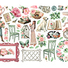 Stamperia House of Roses Ephemera (46pcs) (DFLCT80)