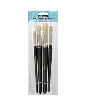 Stamperia Art Stories Art Brushes Set 6"-8"-2"-2/0" (4pcs) by Antonis Tzanidakis (ASTL007)