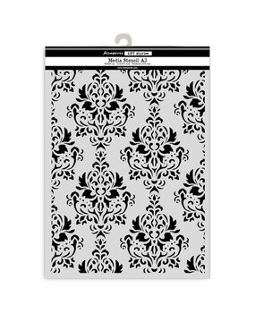 Stamperia Art Stories A3 Big Stencil Tapestry by Antonis Tzanidakis (KSTDA3010)