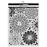 Stamperia Art Stories A3 Big Stencil Mandala Pattern by Antonis Tzanidakis (KSTDA3012)