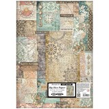 Stamperia Art Stories 50x70cm Big Rice Paper Mixed Pattern by Antonis Tzanidakis (DFSAJB006) Stamperia Art Stories 50x70cm Big Rice Paper Mixed Pattern by Antonis Tzanidakis (DFSAJB006)