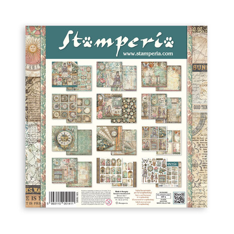 Stamperia Gardens of Time 12x12 Inch Paper Pack by Antonis Tzanidakis (SBBL185) Stamperia Gardens of Time 12x12 Inch Paper Pack by Antonis Tzanidakis (SBBL185)