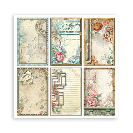 Stamperia Gardens of Time 8x8 Inch Paper Pack Maxi (Singel Face) by Antonis Tzanidakis (SBBSXB24) Stamperia Gardens of Time 8x8 Inch Paper Pack Maxi (Singel Face) by Antonis Tzanidakis (SBBSXB24)