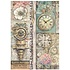 Gardens of Time A4 Rice Paper Clocks Time is Free (6pcs) by Antonis Tzanidakis (DFSA41112)