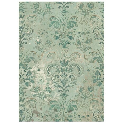 Stamperia Gardens of Time A6 Rice Paper Backgrounds Selection (8pcs) by Antonis Tzanidakis (DFSAK6053)