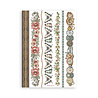 Stamperia Gardens of Time A5 Washi Pad (8pcs) by Antonis Tzanidakis (SBW32)