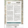 Stamperia Gardens of Time Clear Stamp Tubes and Clocks by Antonis Tzanidakis (WTK239)