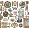 Stamperia Gardens of Time Die Cuts Assorted (38pcs) by Antonis Tzanidakis (DFLDC130)