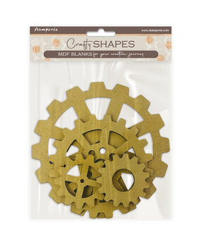 Stamperia Gardens of Time MDF Crafty Shapes Blank Gears by Antonis Tzanidakis (KLSM83) Stamperia Gardens of Time MDF Crafty Shapes Blank Gears by Antonis Tzanidakis (KLSM83)