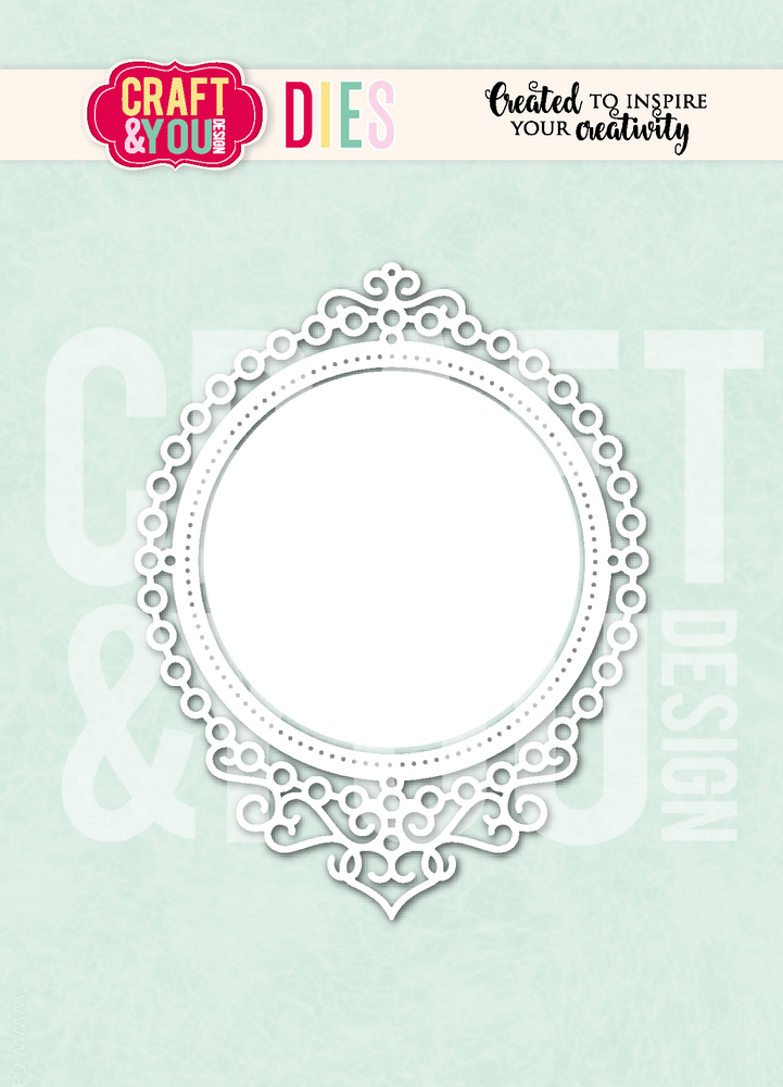 Craft & You Design Elegant Frame Dies by Gosia (CW398) Craft & You Design Elegant Frame Dies by Gosia (CW398)