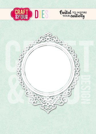 Craft & You Design Elegant Frame Dies by Gosia (CW398) Craft & You Design Elegant Frame Dies by Gosia (CW398)