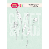 Craft & You Design Wildflowers Dies by Gosia (CW402)